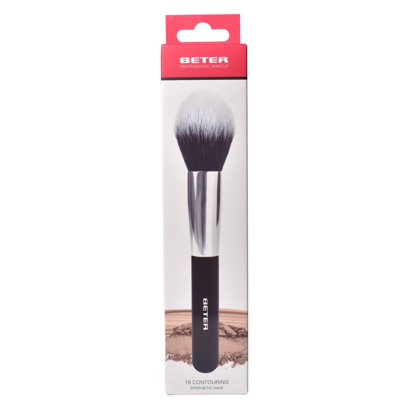 BETER Countouring brush, synthetic hair. Nº 19 - Image 3